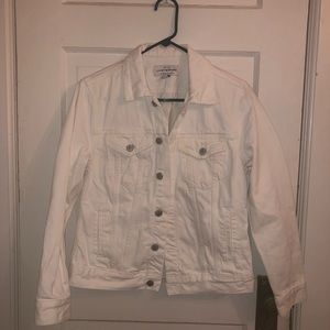 Lucky Brand White Jean Jacket